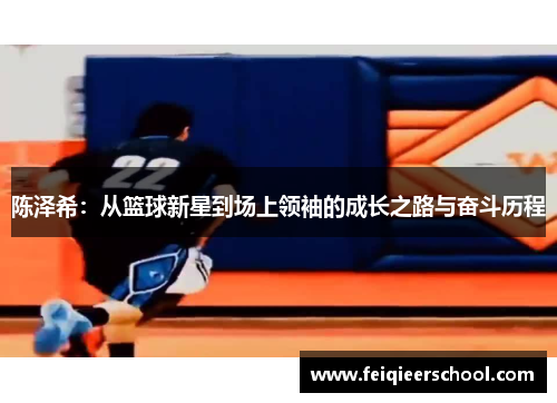 陈泽希：从篮球新星到场上领袖的成长之路与奋斗历程
