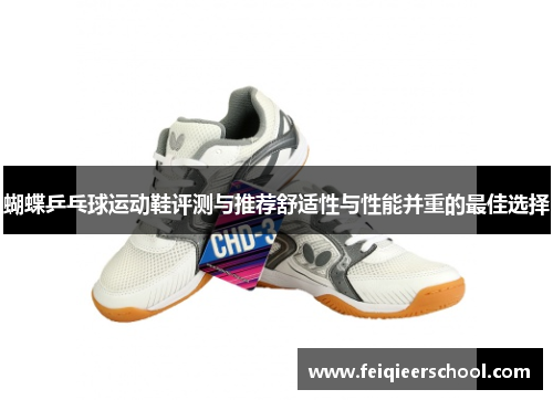 蝴蝶乒乓球运动鞋评测与推荐舒适性与性能并重的最佳选择